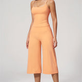 Nexus - Conjunto de Top de Tirantes y Pantalones Cortos de Pierna Ancha para Mujer