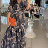 Vestido Largo Floral Claudia