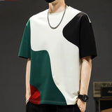 Camiseta de Panel Cruzado