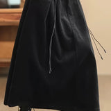 Falda Maxi de Pana Cassia