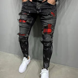 Pantalón de Mezclilla Desgastado Rebel