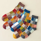 Juego de Calcetines Patchwork Colorido