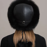 Sombrero de Piel de Zorro Valentina