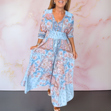 Vestido de Verano Marga™ con Escote en Pico