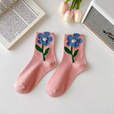 Juego de Calcetines Florales Bloom