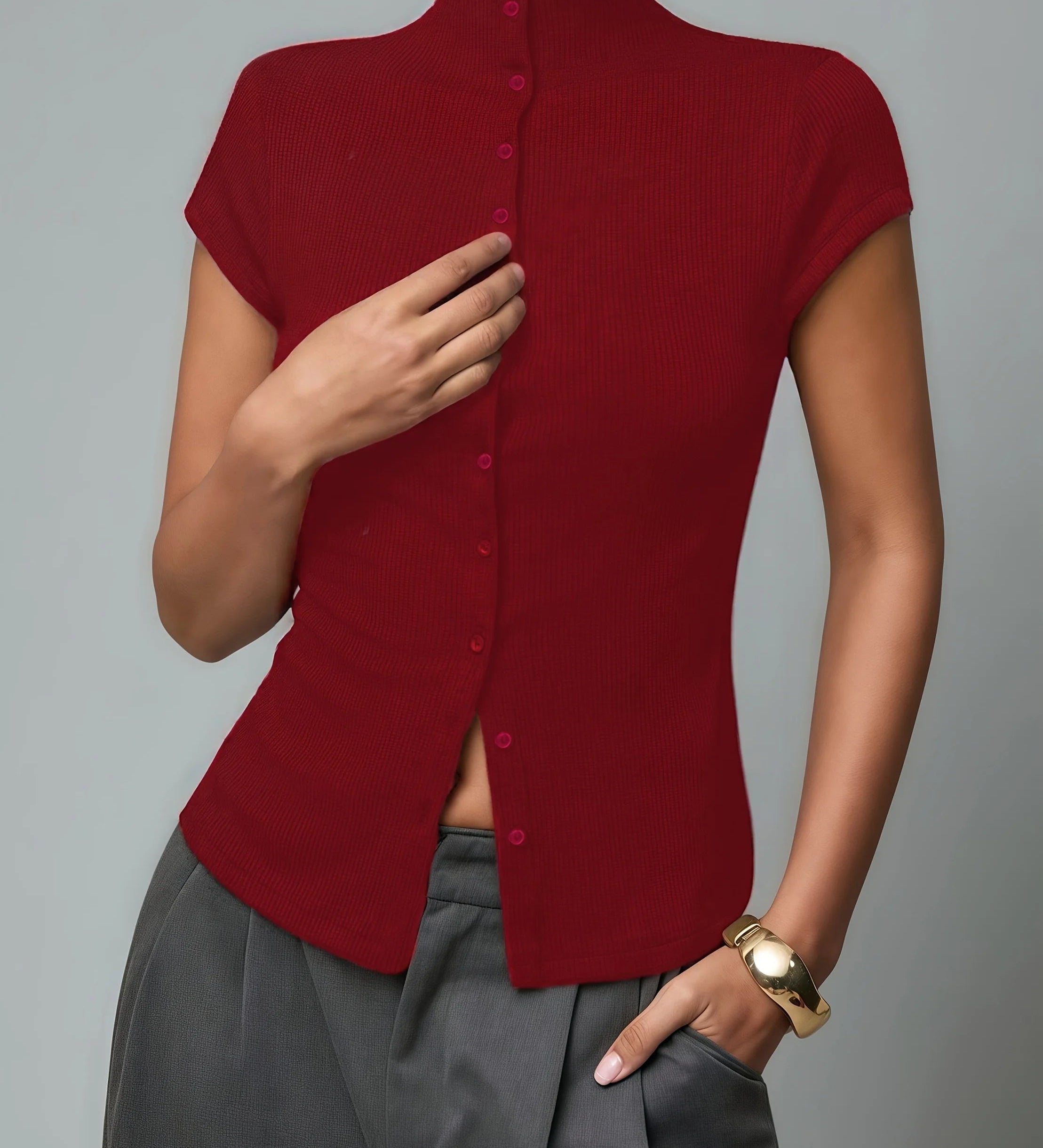 Blusa de Botones Aria