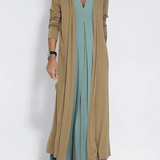 Vestido Largo Elegante Belle™ con Chaleco para Mujer
