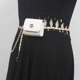 Bolso de Cintura Mini Cadena Heredera