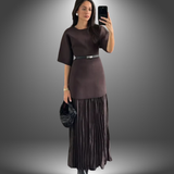 Vestido Elegante Valentina Hecho a Mano