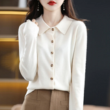 Chaqueta de Punto Suave Grace