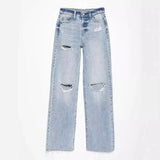 Jeans Desgastados Lavado Claro Savona