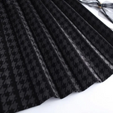 Falda Midi Houndstooth Monroe
