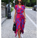 Vestido de Mujer Anna con Estampado Floral Primavera/Verano