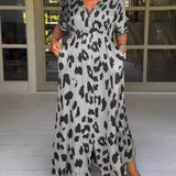 Vestido Largo Leopardo