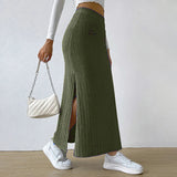 Falda Maxi Texturizada Verona