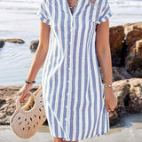 Vestido Camisero Rayas Martine™