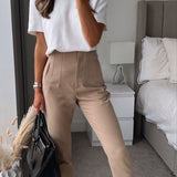 Pantalones Regina™ de Cintura Alta