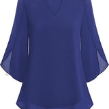 Blusa de Capas de Lujo Annelyn