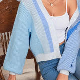 Cardigan de Punto Lucid Block
