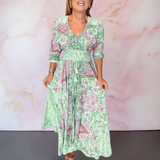 Vestido de Verano Marga™ con Escote en Pico