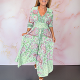 Vestido de Verano Marga™ con Escote en Pico