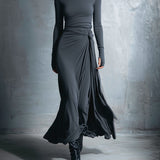 Vestido Maxi Naiara con Nudo Lateral para Mujer