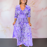 Vestido de Verano Marga™ con Escote en Pico