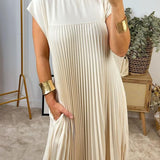 Vestido Plisado Elegante Grazia