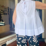 Blusa Sin Mangas Minimalista Sana