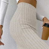 Falda Maxi Texturizada Verona
