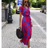 Vestido de Mujer Anna con Estampado Floral Primavera/Verano