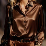 Blusa de Satén Savanna