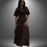 Vestido Elegante Valentina Hecho a Mano