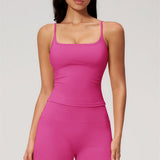 Nexus - Conjunto de Top de Tirantes y Pantalones Cortos de Pierna Ancha para Mujer