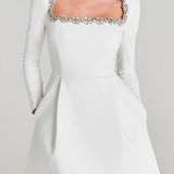 Vestido Corto Elegante de Terciopelo Colette™
