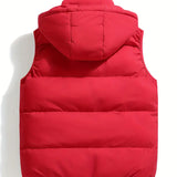 Chaleco Puffer con Capucha Evo