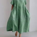 Vestido Oversize de Rayas Retro Eleanor