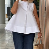 Blusa Sin Mangas Minimalista Sana