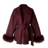 Abrigo de Lana Arctic Grace