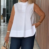 Blusa Sin Mangas Minimalista Sana