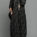 Vestido de Invierno Cassie™ con Cuello Redondo