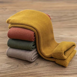 Set de Calcetas de Forro Polar Acanaladas