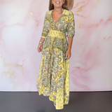 Vestido de Verano Marga™ con Escote en Pico
