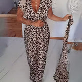 Vestido Midi Leopardo Nathalie para Mujer