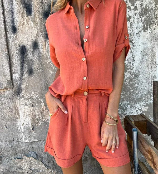 Conjunto Elegante de Dos Piezas Gina™