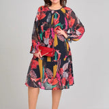 Vestido Floral Moderno Gisella™