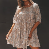 Vestido de Lentejuelas Antonella™ Glamuroso