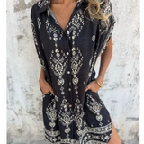 Vestido Holgado Estampado ORONE