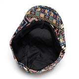 Gorra Plana Jacquard Azteca