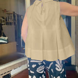 Blusa Sin Mangas Minimalista Sana